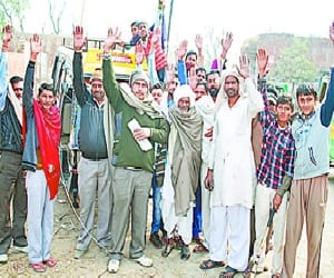 ' Break down' in the lives of the farmers ' break'