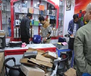 collect the food sample of patanjli shop in hamirpur