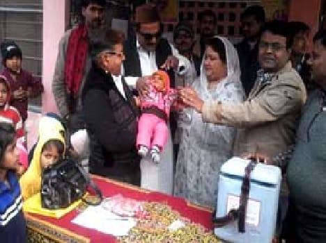 The campaign launched by the dose administered legislator wife