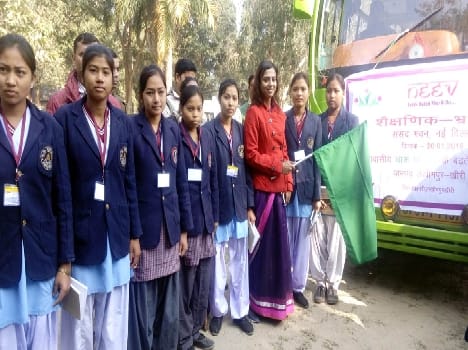 Tharu group of students rushed to meet Speaker