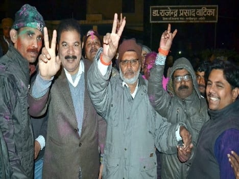  Adhykshi Chandra Mohan Singh put on a hat-trick