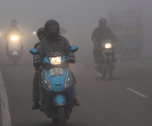 Season wearing the blanket of fog, chilly winds extended cold.