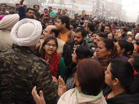 abohar kand, shiv lal doda family protest against sunil jakhar