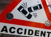 one dead in road accident