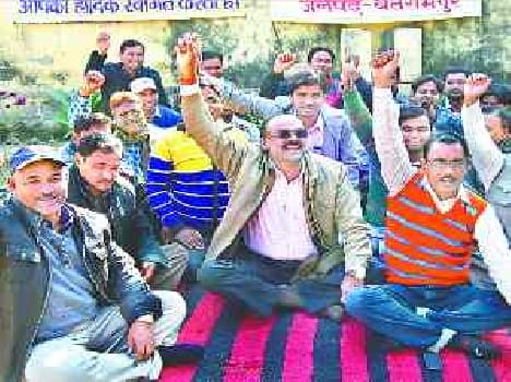 Rallied in support of the demands of the Diploma Engineer