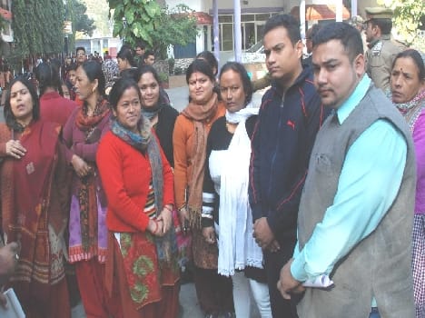 Haldwani on the removal of 12 teachers in school rampage