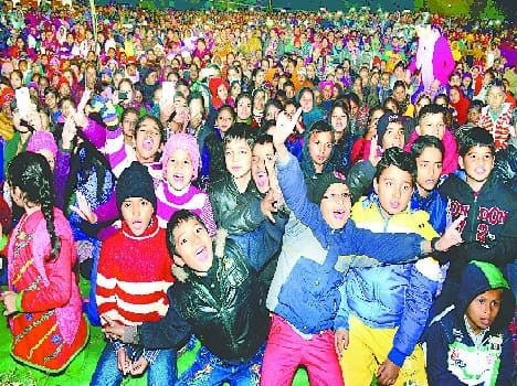 Spring festival in Haldwani