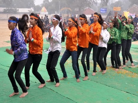 cultural activity during scout guide rally