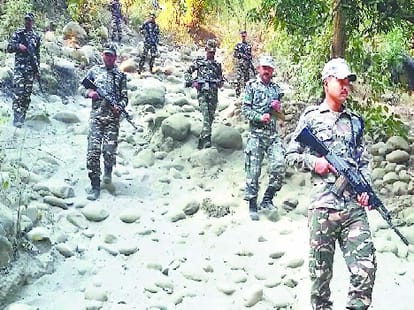 suspected activity in nepal border.