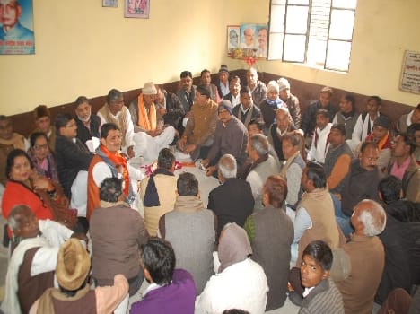 BJP candidates were not at the meeting agreed