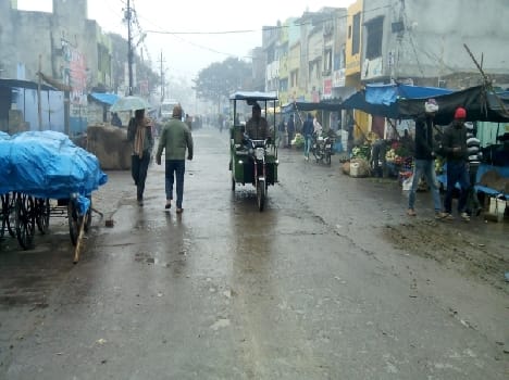 Wheat farmers happy by rain
