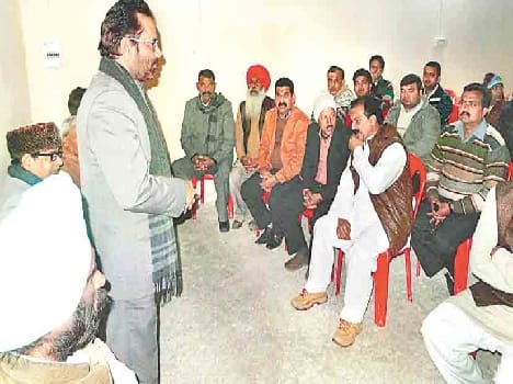 nakvi addessed people in rampur