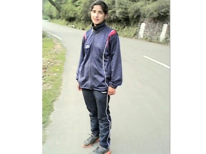 heena selected for asian cross country under-20 championship.