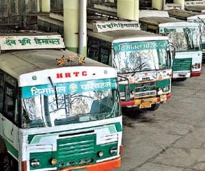 HRTC buses to ply on roads from next week