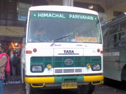 bus fair increased in hrtc in himachal.