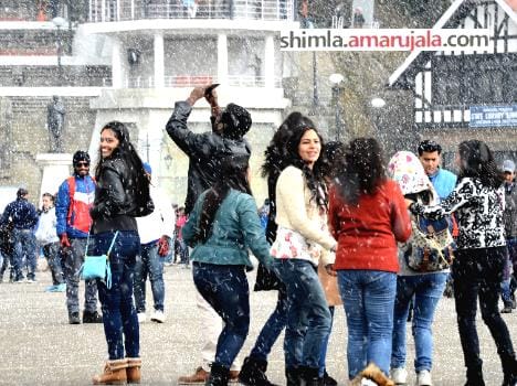 forecast of snowfall in himachal from 27th january.