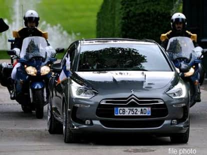 specific and security feature of french president car