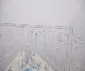 five trains late, six canceled.
