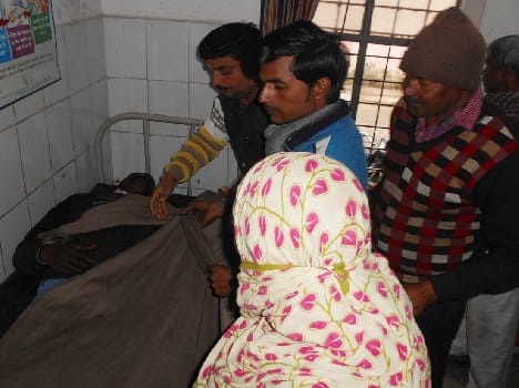 Police detained the condition deteriorates elderly