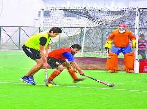 Hockey became champion by defeating Shivgarh Wizard