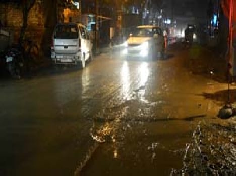 Rain havoc , became a city hell
