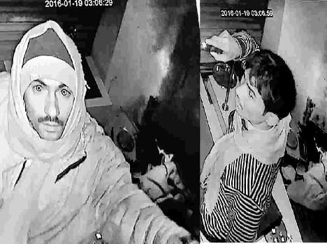 Burglars reconstructed jewelery showroom