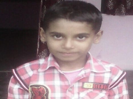 child died in road accident. 