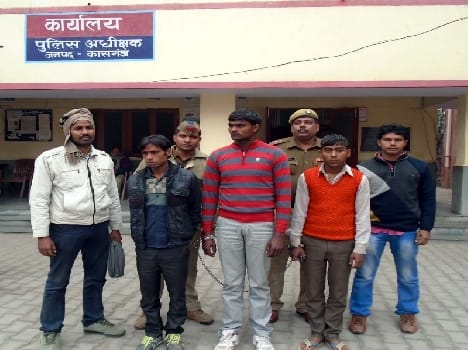 Three vehicles, including seven bike thief was finally picked up