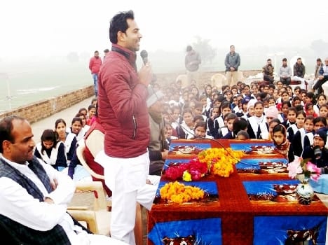 Cultured with children the best education needed to: Vijay Pratap