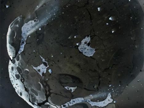 earth asteroids waters planets