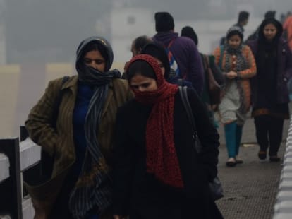 foggy day in jammu