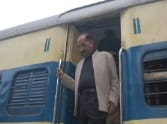 Moving the miscreants Threw stones at the train