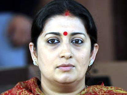 Congress targets Smriti on Hyderabad Student Suicide case.