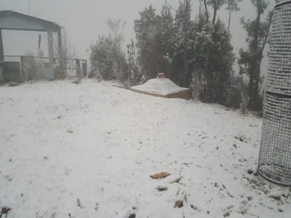 snowfall and weather change in uttarakhand.