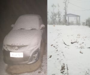 snowfall and weather change in uttarakhand.