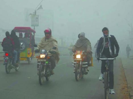 City trembled from the cold wave