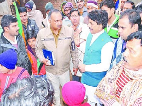 Cow theft, BJP members Ruckus