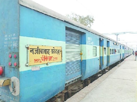 Two passenger trains were canceled