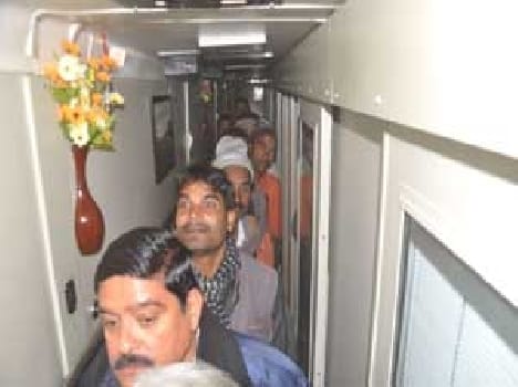 Modi's high-minded reached Kashi Express
