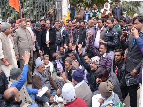BJP erupted against poor law and order