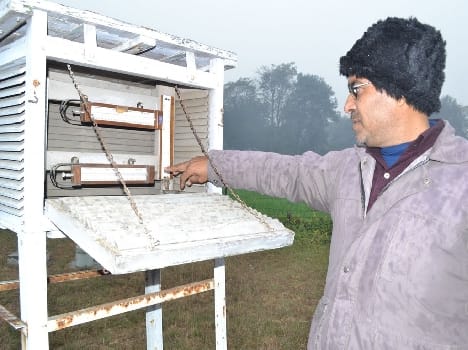 district weather coldest in this season