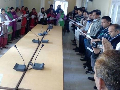 congress wins bdc nagrota election