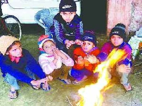 weather changed, downfall in temperature