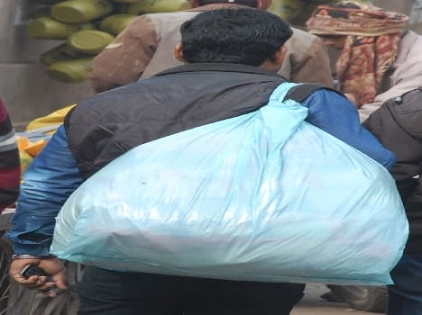 Ban on polythene bags not