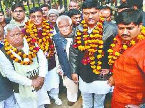 SP candidate Anandsen file his nomination