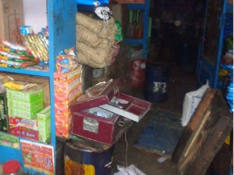 Six stores thousands theft locks Break