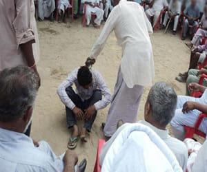 gang rape accused given penalty to beat by Shoe in bagpat