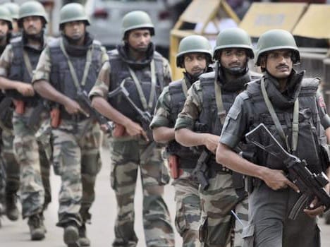 special action group commandos on duty for republic day celebration in himachal