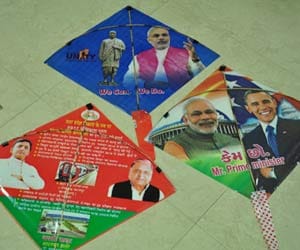 kites of modi and akhilesh