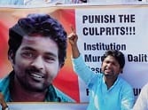 protest in case of rohith vemula death